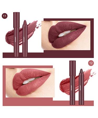 Ownest 6-Piece Matte Velvet Lipstick Set for Women - Long Lasting & Moisturizing - Buy Online on GoSupps.com
