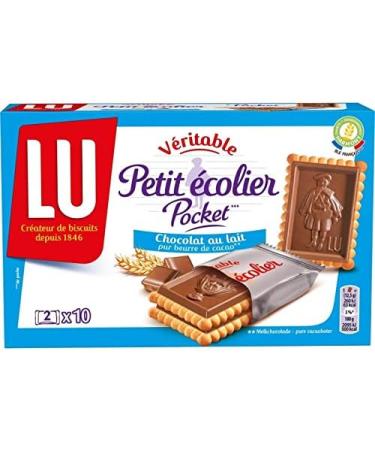 Petit Ecolier Pocket Milk Chocolate 250 g Pack of 4 - Buy Online on GoSupps.com