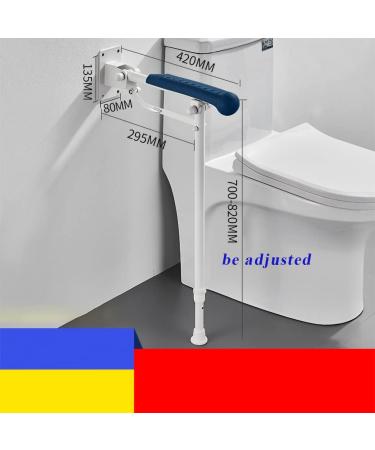 Bath Handle Grip Non Slip Foldable Support Rail Folding Handicap Grab Bars Frame Handrail Shower Safety Support Bathroom Aid for Elderly Handicapped Disabled Users Toilet Armrest S - Buy Online on GoSupps.com