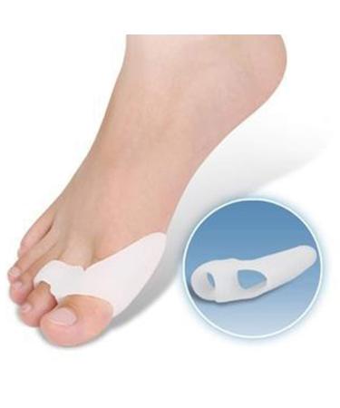 Mufuny Bunion Corrector Silicone Hallux Valgus Bunion Relief Gel Toe Protector Separators Bunion Pads for Overlapping Toes Big Toe Alignment
