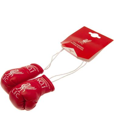 Liverpool FC Car Coat Hanger - No.1 Boxing Glove Design - Red - Perfect for Fans & Collectors - Buy Online on GoSupps.com