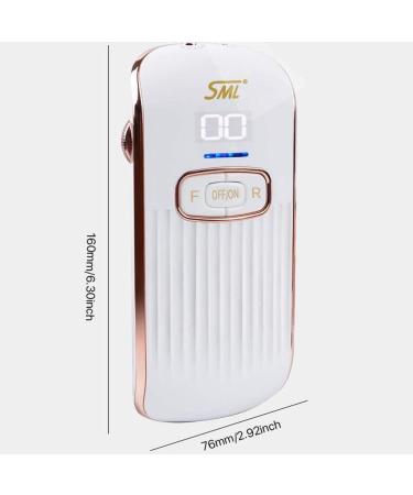 Portable Nail Drill Machine 35000rpm Professional Electric E-File Nail Drills for Acrylic Nails Manicure/Pedicure Gel Nails Cuticle - Salon or Home Nail Buffer Mani - Buy Online on GoSupps.com
