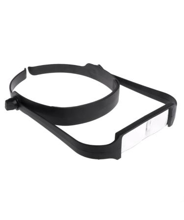 Lightweight Magnifying Glass Head-Mounted 4-Group Lens Replacement Magnifying Glass for Reading Books and Newspapers for The Elderly and Children Lofty Ambition