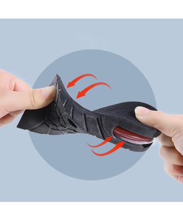 2 Pcs Height Increase Heels - Cushioned Shoe Insoles & Heel Lift Inserts for Men | Comfort & Support - Buy Online on GoSupps.com