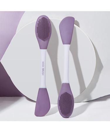 minkissy Silicone Wash Scrubber Scruber Facial Cleanser Tool Facial Scrubber for Cleaning Scrubber Tools Wash Brush Brush Plastic Applicator Brush Double Head - Buy Online on GoSupps.com
