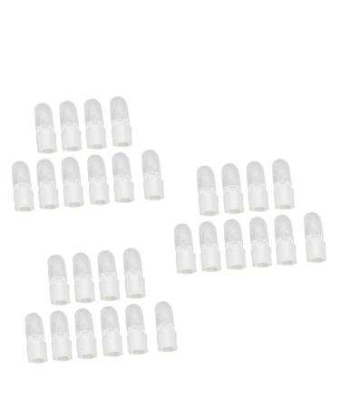 Healeved 30 Pcs Nail Protector Orange Cheer Bow Afro Stretch Nail Art Tips Diy Nail Art Tools Snoods for Women Hair Polish Shield Protector Nail Art Diy Tools Manicure Armor Set mediumx3pcs As Shownx3pcs