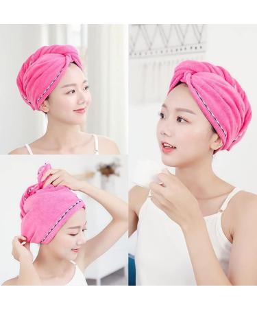 Anller 3-Pack Microfiber Hair Crop & Drying Cloth Set - Bath Cap & Shower Headscarf for Long Thick Hair - Buy Online on GoSupps.com