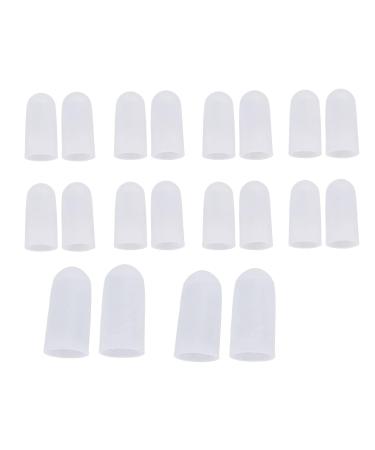 Silicone Toe Protectors - Soft Friction Prevention 10 Pairs of Adjustable Toe Covers for Comfort & Protection - Buy Online on GoSupps.com