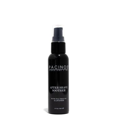 Pacinos After Shave Soother for Men - Moisturizes the Skin and Helps to Prevent Razor Bumps and Ingrown Hairs - With Soothing Lavender and Tea Tree Oil - Helps to Calm Irritating Razor Burn - 2 oz