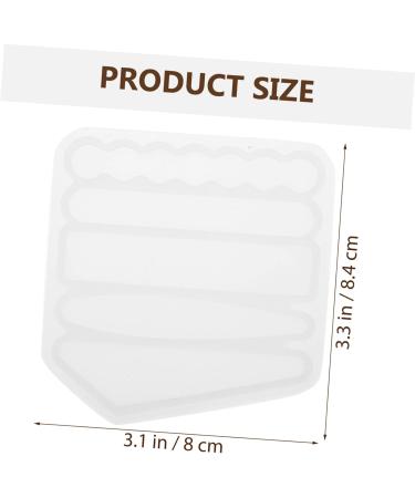COHEALI 8 Pcs Hairpin Silicone Mold Resin Mold Hair Accessories Mold Hairpin Making Tool Girl Epoxy - Buy Online on GoSupps.com