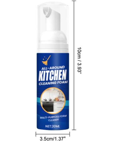Kitchen Foam Cleaner Japanese Multi-purpose Cleaner Spray All-Round Kitchen Cleaning Foam Bubble Cleaner Foam Spray for All Kinds of Kitchen Stains (1) - Buy Online on GoSupps.com