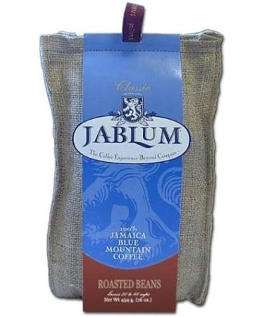 Jablum Jamaica 100% Blue Mountain Coffee Beans 16 oz bag 10 pack - Buy Online on GoSupps.com
