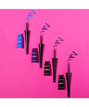 wet n wild MegaLiner Metallic Liquid Eyeliner - Cosmic Black | Long-Lasting Formula - Buy Online on GoSupps.com