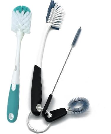 Pretyzoom 2 Sets Cup & Bottle Cleaning Tools - Pacifier & Water Bottle Cleaner Brushes for Effortless Cleaning - Buy Online on GoSupps.com