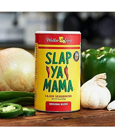 Slap Ya Mama All Natural Cajun Seasoning from Louisiana  Original Blend  MSG Free and Kosher  8 Ounce Can  Pack of 6 Original Blend Cajun - Buy Online on GoSupps.com