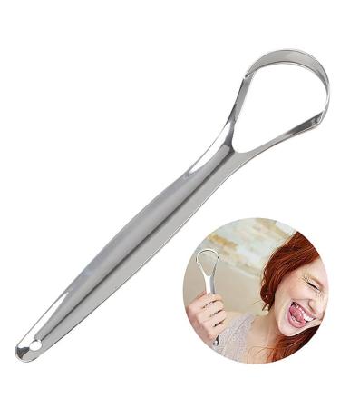 Buy Stainless Steel Tongue Freshener | Oral Care Tongue Cleaner - Easy to Clean for a Fresh Mouth - Buy Online on GoSupps.com