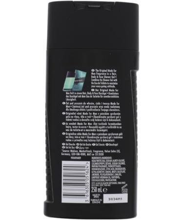  Bruno Banani bruno banani Made for Men 3 in 1 Body Wash 250ml - 3 Pack - Body Wash Hair & Face Wash - Buy Online on GoSupps.com