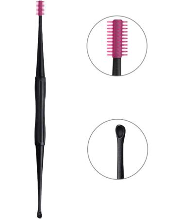 Shlutesoy Silicone Ear Wax Remover Spoon Tool for Baby - Pink - Buy Online on GoSupps.com