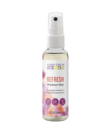 Aura Cacia Refresh Workout Mist 2 fl oz (59 ml)