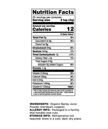 Terrasoul Superfoods Organic Barley Grass Juice Powder 10 oz - USA Grown | Concentrated Juice | Superior Quality - Buy Online on GoSupps.com