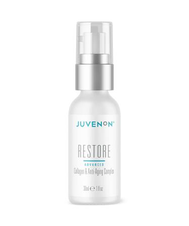 Juvenon Restore Advanced Collagen and Anti-Aging Complex Premium Skincare Beauty Products for Fine Lines and Wrinkles