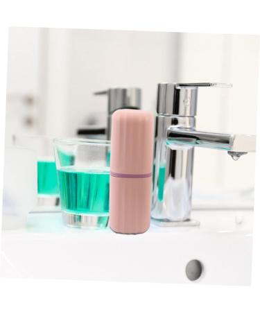 TOVINANNA 2pcs Travel Wash Cup & Toothbrush Case - Premium Bathroom Accessories & Container for Easy Travel - Buy Online on GoSupps.com