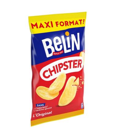 Savourez les Chipster L'Original Maxi 150G BELIN biscuits souffl s croustillants pour l'ap ritif- Lot De 4