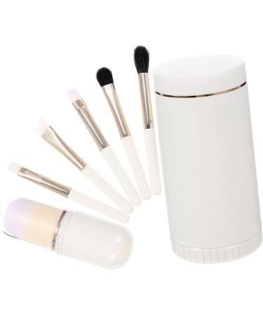 MAGICLULU 4 Sets Makeup Brush Set Mini Brush Girls Suit Women Favor Ladies Suits Makeup Tool Cosmetics Supply Makeup Brush for Women With Cover White Miss Abs Brush Rod Blush Brush - Buy Online on GoSupps.com