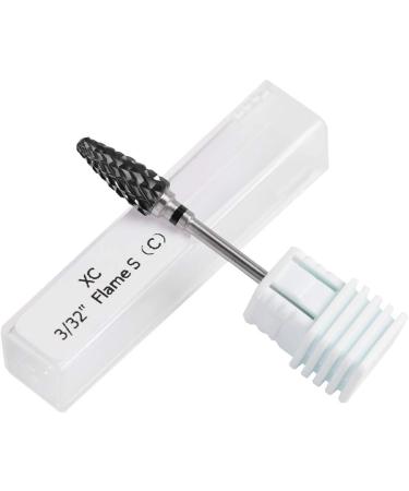 Ceramic Nail Drill Bits - 3/32" Shank Flame Bit for Professional Electric Nail Drill Removing Gel Nails & Acrylic Nails Cleaning up Cuticle Area (XC Grit) - Buy Online on GoSupps.com