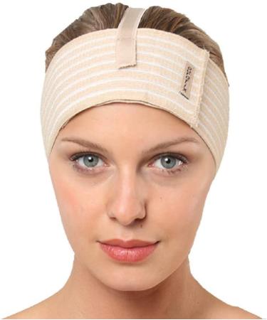Women's Post Surgical Chin Strap Bandage - Neck & Chin Compression Garment for Face Slimming & Anti-Aging - Buy Online on GoSupps.com
