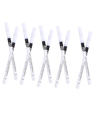 Gatuida Lot De 24 Crayons Eye-liner Blanc Et Stylo Dessin Pour Fard Paupi res Taille Compacte Maquillage Contour Des Yeux Pour Femme Usage Quotidien Et Maquillage Professionnel