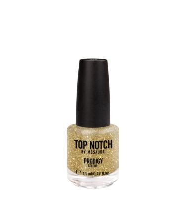 Mesauda Top Notch Prodigy Nail Colour 205 Gold Addict 14ml - nail polish