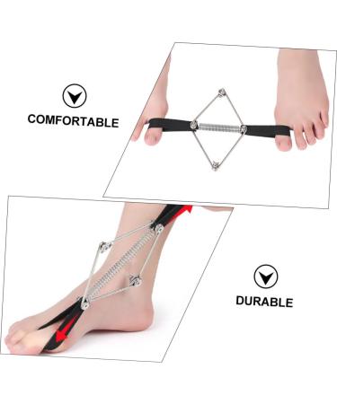 Ipetboom Bunion Splint & Power Scrubber | Tension Band Toe Spacer | Hammer Toe Corrector | Stainless Steel Foot Sports Belt 20.5x15cm - Improve Comfort & Alignment - Buy Online on GoSupps.com