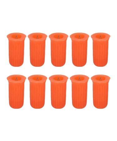 Beaupretty bottle cap glue 100 pieces eyelash adhesive bottle of adhesive bottle block the needle for eyelash extensions red pin tips glue