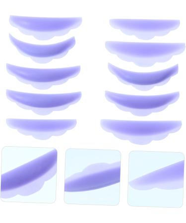 DOITOOL 20 Pairs Eyelash Silicone Patch L Curl Lash Rod Green Suit Pink Eyelash Curler Lashes Shield Medium Eyelash Perm Eyelash Lift Lash Lift Pads Purple Curly Gasket 4.5x1.4cm - Buy Online on GoSupps.com