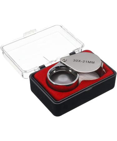 KINGMAS 30x 21mm Pocket Jewelry Loupe | Jewelers Eye Magnifying Glass - Buy Online on GoSupps.com