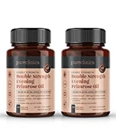 Supreme Strength Evening Primrose Oil (1 Year Supply - 360 Capsules) - 1000mg of 80% Linoleic Acid.