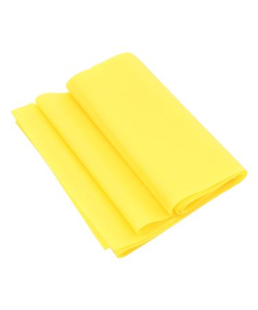 Milisten Resistance Bands for Working Out Exercise Bands for Physical Therapy Stretch Pilates Rehab Strength Training and Yoga Starter Yellow