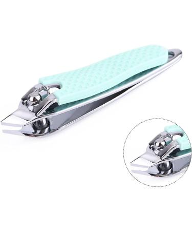 SVAASA Nail Clippers 3 Pieces Silica Gel Handle Nail Clipper Set Nail Tip Clipper Nail Cutter Pedicure Tools Manicure Set Kit Professional (Color : Blue) - Buy Online on GoSupps.com