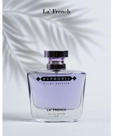 Fr'ench Eup'horia Perfume for Men and Women | Intense Eau de Parfum | Premium Long Lasting Luxury Fragrance | Luxury Perfume Gift Ideal for Both Men and Women | (3.38 Fl Oz) - Buy Online on GoSupps.com