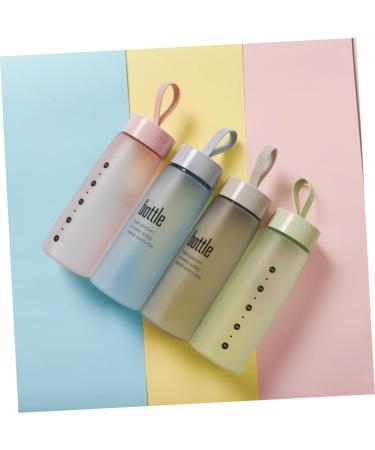 KOMBIUDA 520 Drinking Pink Portable Frosted Water Ml Creative Couples Bottle re-usable - Buy Online on GoSupps.com