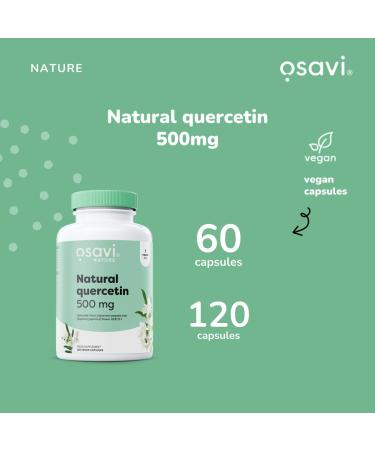 Osavi Natural Quercetin 500mg 120 vegan caps - Buy Online on GoSupps.com