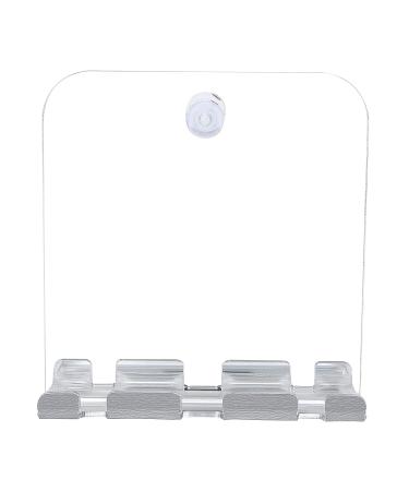 Fog Free Anti-Fog Shower Mirror with Razor Holder - Frameless Wall Hanging Shave Makeup Mirror | Bathroom Accessories for Men - Buy Online on GoSupps.com