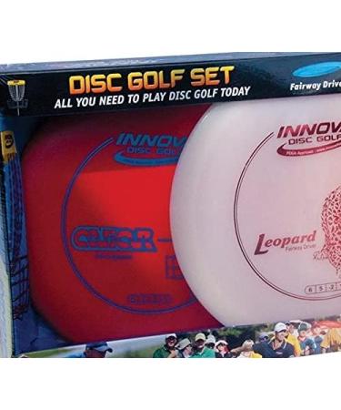 Innova Disc Golf Set - Driver, Mid-Range, Putter in Comfortable DX Plastic (3 Pack) - Assorted Colors - Buy Online on GoSupps.com