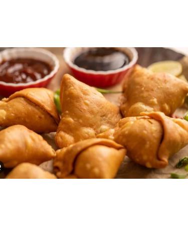 Indian Punjabi Crispy Samosa Vegetarian Half Cooked Samosa 100% Fresh Home Made Snacks x 15 Pcs For Friend & Family For All Occasions Tasty And Twisty Treat Sold By Kidzbuzz - Buy Online on GoSupps.com