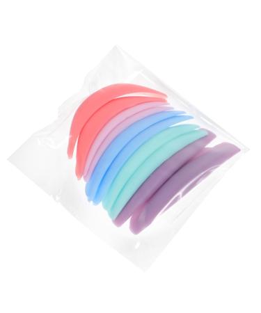 10 Pairs Grafting Eyelash Spacer Eyelash Ironing Patch Eyelash Perming Pad Eyelash Extension Tool Eyelashes Extension Gasket Eyelash Beauty Supplies Silicone Gasket