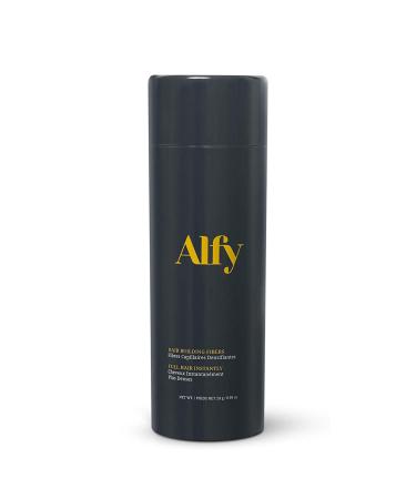 Alfy Hair Fibers for Thinning Hair - Premium Keratin Hair Building Fibers for Men & Women - Helps Conceal Existing Bald Spots - (Medium Blonde)