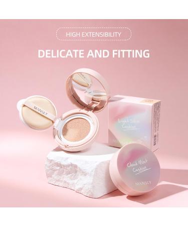 LAMUSELAND Air Cushion BB Cream Foundation 2 Shades Tinted Moisturizing Waterproof Long-lasting Nude Natural Concealer Oil Control BB Cream Makeup (Natural 1) 0.32 Ounce (Pack of 1) Natural - Buy Online on GoSupps.com