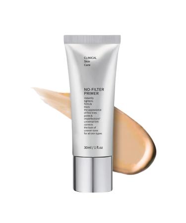 Goowafur Filterless Firming Primer for Face Makeup Filterless Instant Primer Long Lasting Foundation Face Makeup Primer