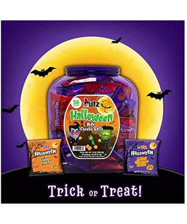 Utz Halloween Mini Cheese Balls 15 Oz - Spooky and Delicious Snack for Trick or Treating - Buy Online on GoSupps.com